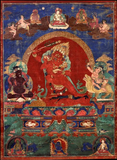 Kırmızı Yamari Falancade B Virupa ve Dombi Heruka by Unbekannt
