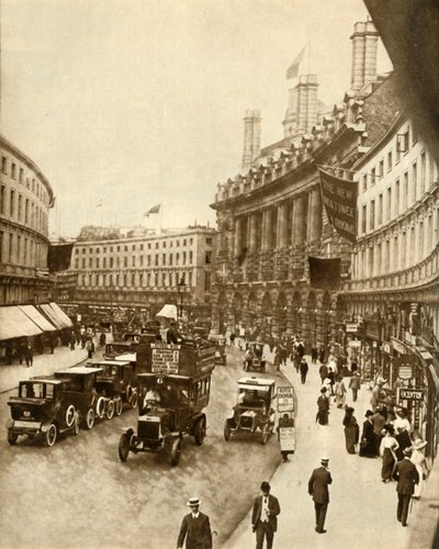 Regent Caddesi, Londra, 1912, 1935. by Unbekannt