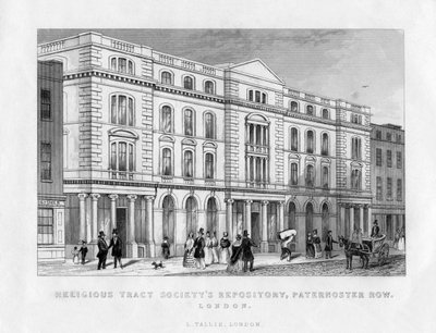 Dini Yol Derneği Deposu, Paternoster Row, Londra, 19. yüzyıl by Unbekannt
