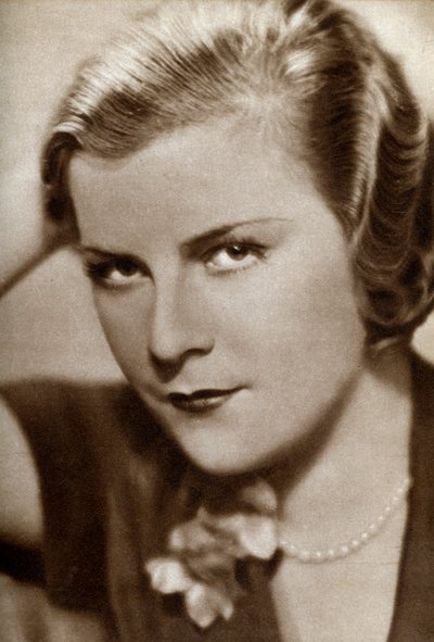 Renate Müller, Alman oyuncu, 1933 by Unbekannt