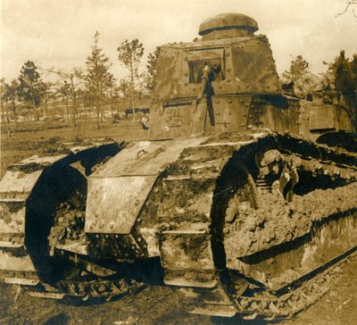 Renault tankı, c1914-c1918 by Unbekannt