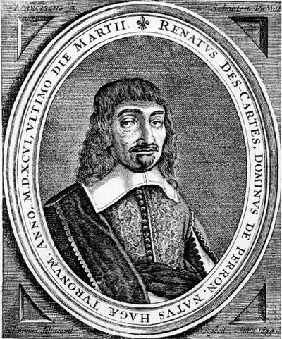 Rene Descartes, Fransız filozof ve matematikçi, 1672 by Unbekannt