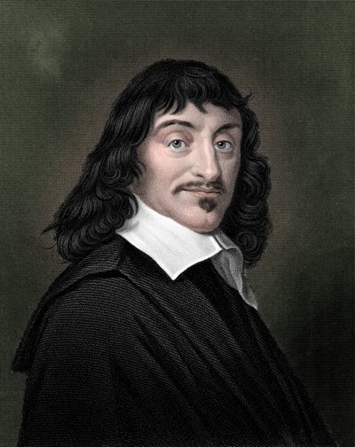Rene Descartes, Fransız filozof ve matematikçi, 1835 by Unbekannt