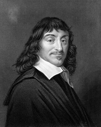 Rene Descartes, Fransız filozof ve matematikçi, 1835 by Unbekannt