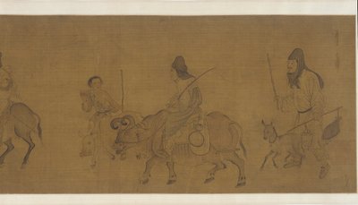 Hasattan Sonra Eve Dönüş, Muhtemelen Ming hanedanı, 17. yüzyıl. by Unbekannt