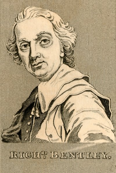Richard Bentley, 1662-1742, 1830. by Unbekannt