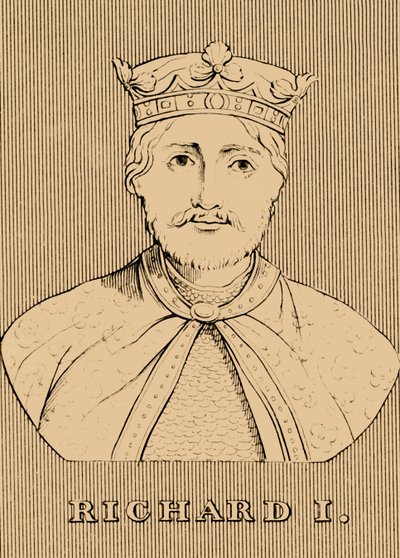 Richard I, 1157-1199, 1830. by Unbekannt