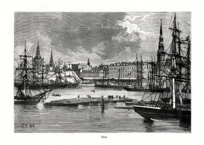 Riga, Letonya, 1879 by Unbekannt