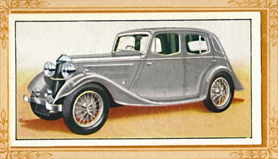 Riley 1 12 Litre Falcon Salon, c1936 by Unbekannt