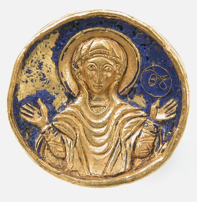 Mineli Çerçeveli Yüzük, Bizans, 19. veya 20. yüzyıl 12.-13. yüzyıl stili. by Unbekannt