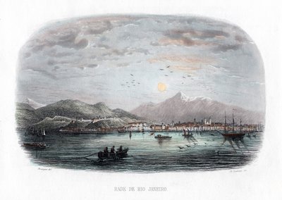 Rio de Janeiro, Brezilya, 19. yüzyıl by Unbekannt