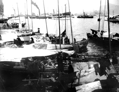 Nehir Tekneleri, Saygon, 1900 by Unbekannt