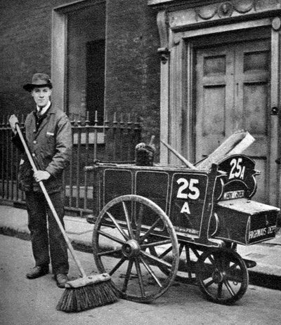 Yol süpürme aracı, Londra, 1926-1927 by Unbekannt