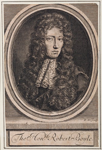 Robert Boyle, İrlandalı fizikçi ve kimyager, 1680 dolayları by Unbekannt