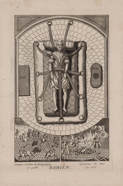 Robert Francois Damiens 1715-1757, Châtelet