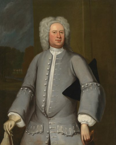 Robert King Carter, c. 1720. by Unbekannt