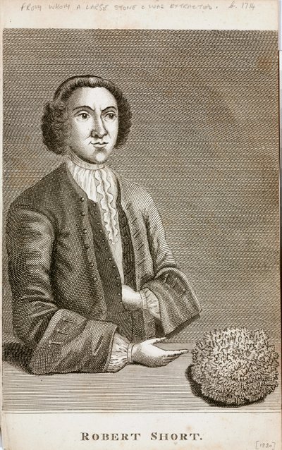 Robert Short, tıbbi merak, c 1750