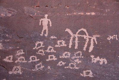 Inchalt, GHAT, LİBYE'deki kaya resimleri by Unbekannt