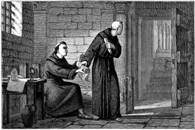 Roger Bacon, İngiliz deneysel bilim adamı, filozof ve Fransisken keşiş by Unbekannt
