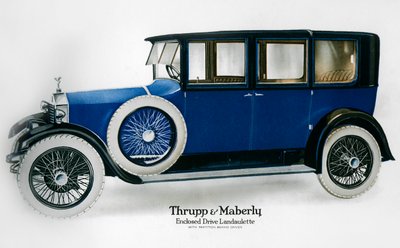 Sürücünün arkasında bölmeli Rolls-Royce kapalı sürücü landaulette, c1910-1929 by Unbekannt