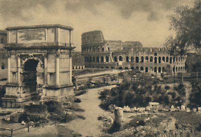 Roma - Titus Kemeri - Kolezyum, 1910 by Unbekannt