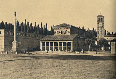 Roma - Surların Dışındaki S. Lorenzo Bazilikası, 1910 by Unbekannt