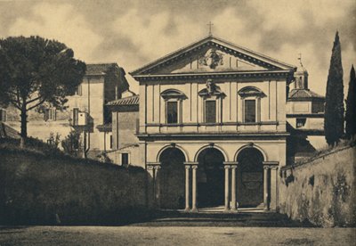 Roma - Appian Yolu üzerindeki S. Sebastian Bazilikası, 1910 by Unbekannt