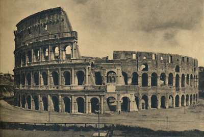 Roma - Colosseum olarak bilinen Flavian Amfitiyatrosu, 1910. by Unbekannt