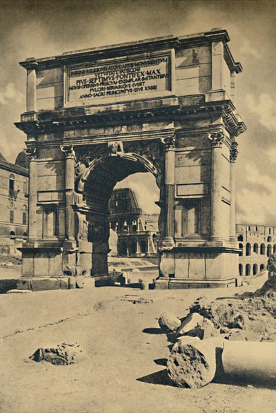 Roma - Roma Forumu - Titus Kemeri, 1910. by Unbekannt