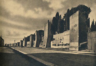 Roma - Aurelian Duvarı, 1910 by Unbekannt