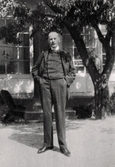 Romain Rolland, Fransız oyun yazarı, yazar, sanat tarihçisi ve mistik, 1921 by Unbekannt