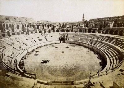 Roma amfitiyatrosu, Nimes, Fransa, 19. yüzyılın sonu veya 20. yüzyılın başı by Unbekannt