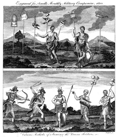 Romalı askerler, 1801 by Unbekannt