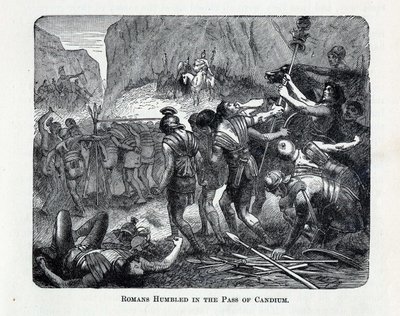 Caudium Geçidinde Alçakgönüllü Romalılar, 1882 by Unbekannt