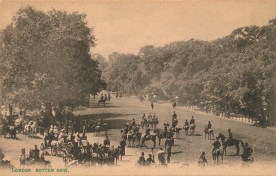 Rotten Row, Londra, c1900 by Unbekannt