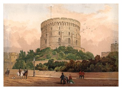 Yuvarlak Kule, Windsor, 1880 by Unbekannt