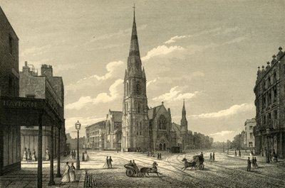 Rowland Hills Şapeli ve Okulları, Westminster Bridge Yolu, c1876. by Unbekannt