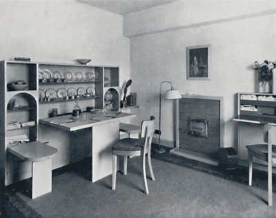 Rowley Dekoratif Sanatlar Galerisi Ltd - Kombine yemek-oturma odası açık, 1939 by Unbekannt