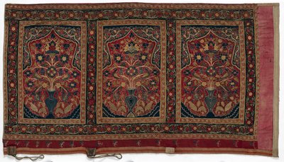 Üç panel A, 1834-1848 ile Muhammed Şah duvar paneli için yapılmış Kraliyet Yuvarlak Çadır. by Unbekannt