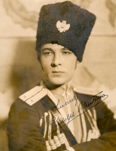 Rudolph Valentino 1895-1926, İtalyan aktör, c1920