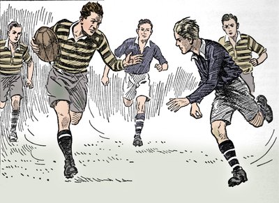 Ragbi Futbolu, 1937 by Unbekannt