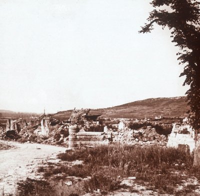 Harabeler, Chauny, kuzey Fransa, c1914-c1918 by Unbekannt