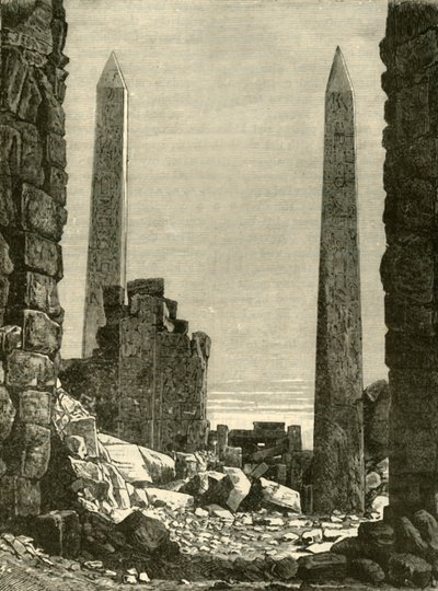 Karnak Harabeleri, 1890. by Unbekannt