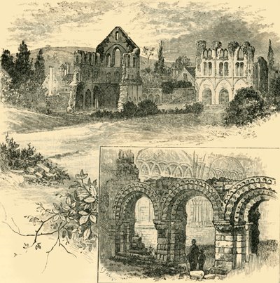 Wenlock Manastırı Harabeleri, 1898. by Unbekannt