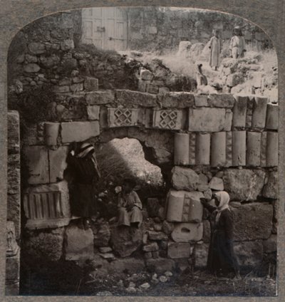 Lazarus Evi Harabeleri, c1900 by Unbekannt