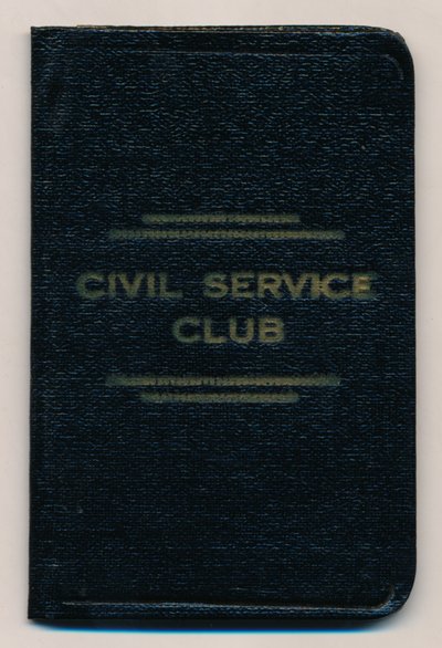 Kamu Hizmeti Kulübü Kuralları, c1953 by Unbekannt