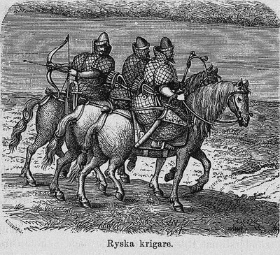 Rus savaşçılar, c. 1620 by Unbekannt