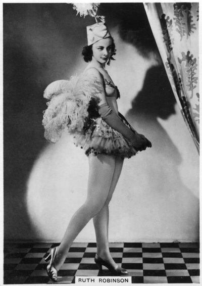 Ruth Robinson, İngiliz aktris, 1938 by Unbekannt