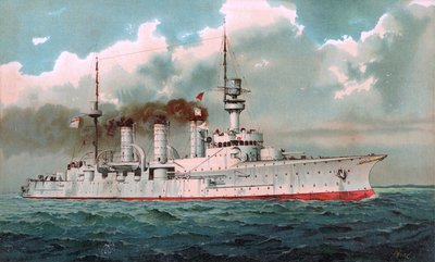 S.M. Büyük kruvazör Hansa. by Unbekannt