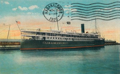 SS Küba, Key West, Florida, c1925 by Unbekannt